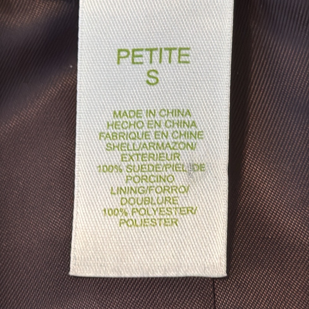 Sigrid Olsen Soft Suede Jacket (S) - Picture 11 of 12